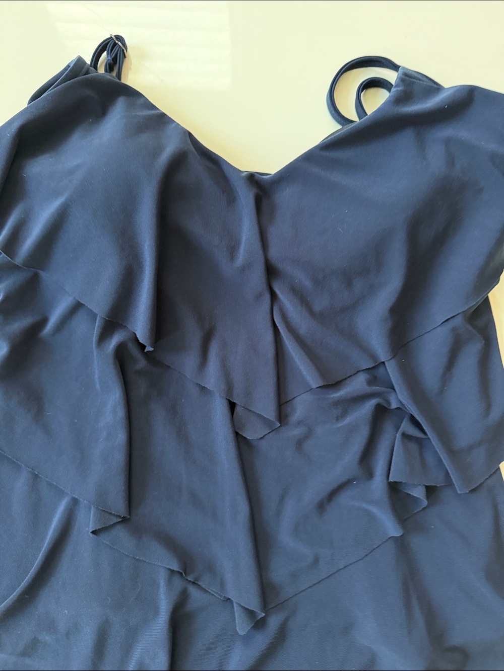 Magicsuit Navy Ruffle Swim Camisole - Picture 2 of 5